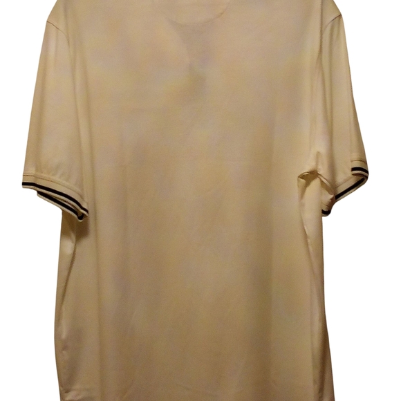 Cremieux Yacht Club Polo Shirt, White W/ Navy Trim, Faux Pocket, Collared... - Picture 11 of 12